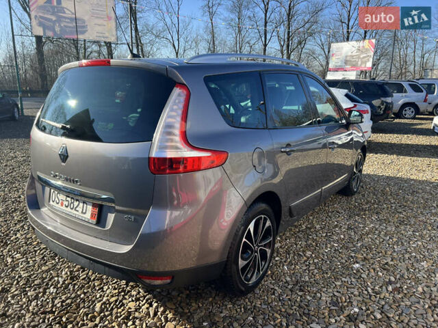 Серый Рено Гранд Сценик, объемом двигателя 1.6 л и пробегом 220 тыс. км за 9299 $, фото 8 на Automoto.ua