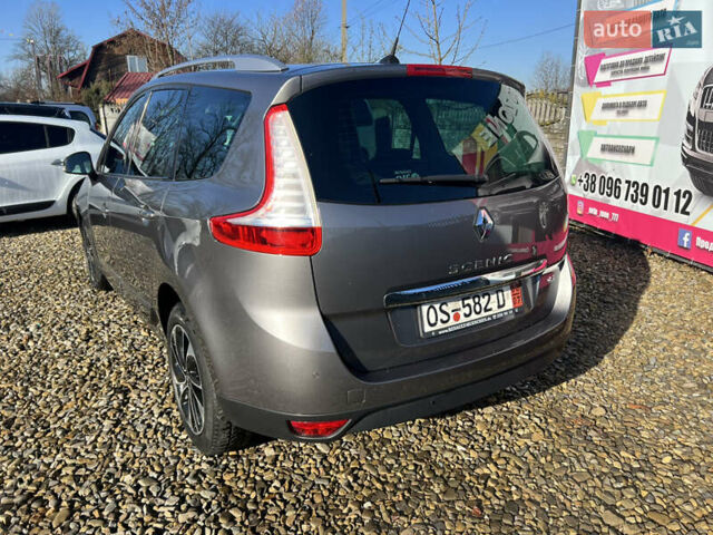 Серый Рено Гранд Сценик, объемом двигателя 1.6 л и пробегом 220 тыс. км за 9299 $, фото 13 на Automoto.ua