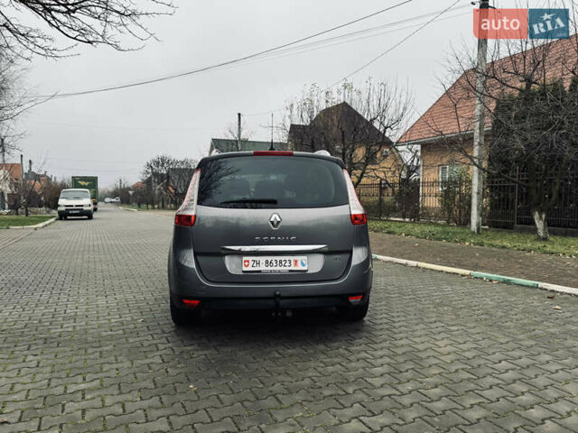 Сірий Рено Гранд Сценік, об'ємом двигуна 1.6 л та пробігом 280 тис. км за 9400 $, фото 13 на Automoto.ua