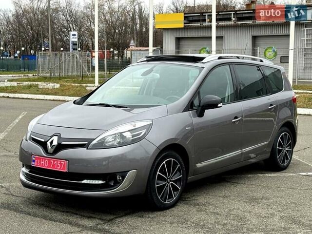 Сірий Рено Гранд Сценік, об'ємом двигуна 1.5 л та пробігом 168 тис. км за 10950 $, фото 1 на Automoto.ua