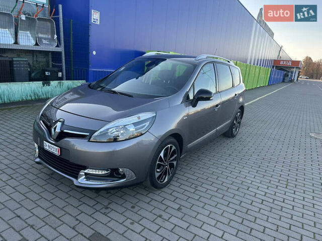 Серый Рено Гранд Сценик, объемом двигателя 1.5 л и пробегом 173 тыс. км за 10999 $, фото 1 на Automoto.ua