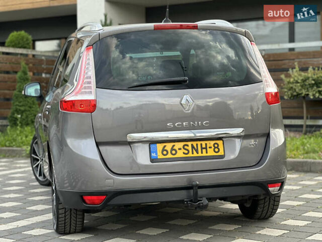 Серый Рено Гранд Сценик, объемом двигателя 1.6 л и пробегом 224 тыс. км за 10550 $, фото 31 на Automoto.ua