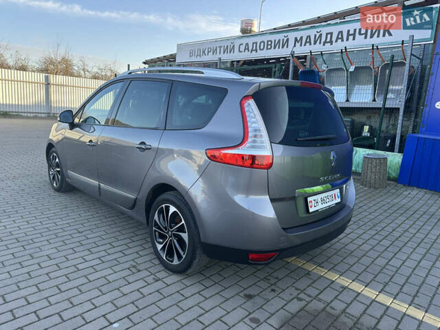 Серый Рено Гранд Сценик, объемом двигателя 1.5 л и пробегом 173 тыс. км за 10999 $, фото 7 на Automoto.ua