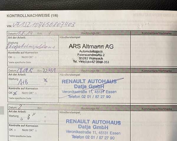 Серый Рено Гранд Сценик, объемом двигателя 1.5 л и пробегом 167 тыс. км за 10400 $, фото 62 на Automoto.ua