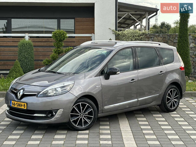 Серый Рено Гранд Сценик, объемом двигателя 1.6 л и пробегом 224 тыс. км за 10550 $, фото 5 на Automoto.ua