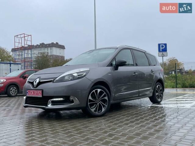 Сірий Рено Гранд Сценік, об'ємом двигуна 1.6 л та пробігом 219 тис. км за 10750 $, фото 23 на Automoto.ua