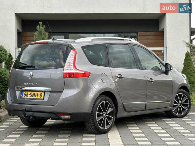 Серый Рено Гранд Сценик, объемом двигателя 1.6 л и пробегом 224 тыс. км за 10550 $, фото 3 на Automoto.ua