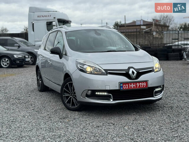 Сірий Рено Гранд Сценік, об'ємом двигуна 1.6 л та пробігом 209 тис. км за 8750 $, фото 9 на Automoto.ua