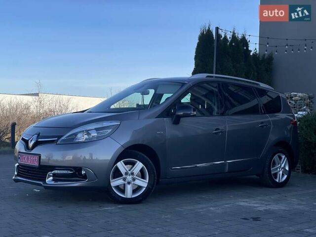 Серый Рено Гранд Сценик, объемом двигателя 1.6 л и пробегом 219 тыс. км за 10170 $, фото 2 на Automoto.ua