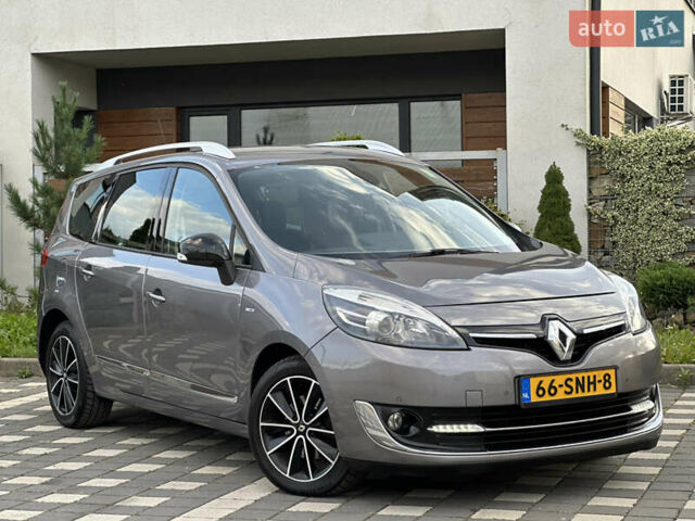Серый Рено Гранд Сценик, объемом двигателя 1.6 л и пробегом 224 тыс. км за 10550 $, фото 18 на Automoto.ua