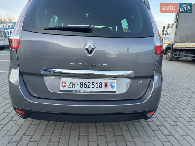 Серый Рено Гранд Сценик, объемом двигателя 1.5 л и пробегом 173 тыс. км за 10999 $, фото 11 на Automoto.ua