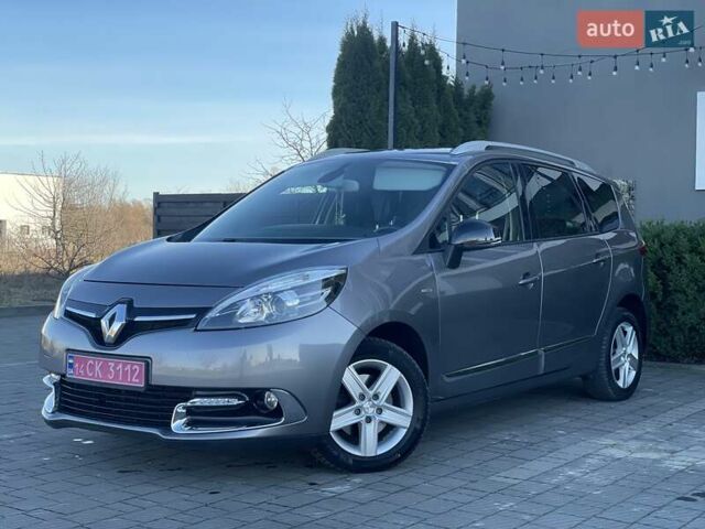 Серый Рено Гранд Сценик, объемом двигателя 1.6 л и пробегом 219 тыс. км за 10170 $, фото 1 на Automoto.ua