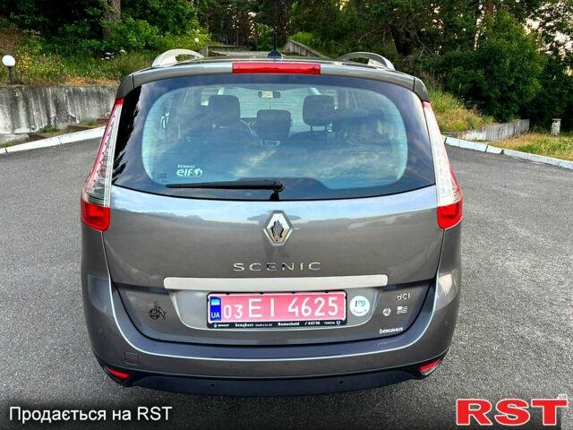 Серый Рено Гранд Сценик, объемом двигателя 1.5 л и пробегом 230 тыс. км за 9800 $, фото 4 на Automoto.ua