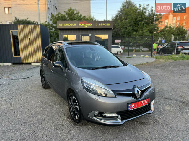 Серый Рено Гранд Сценик, объемом двигателя 1.6 л и пробегом 206 тыс. км за 10777 $, фото 3 на Automoto.ua