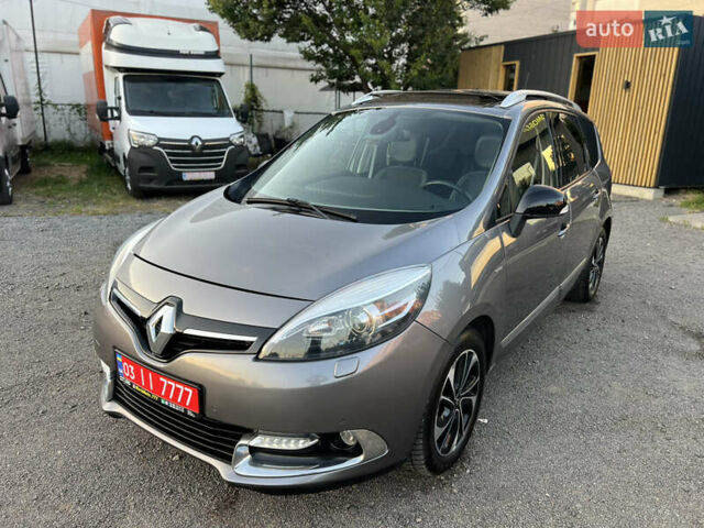 Серый Рено Гранд Сценик, объемом двигателя 1.6 л и пробегом 206 тыс. км за 10777 $, фото 10 на Automoto.ua