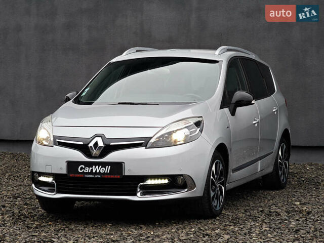 Сірий Рено Гранд Сценік, об'ємом двигуна 1.6 л та пробігом 184 тис. км за 12499 $, фото 2 на Automoto.ua