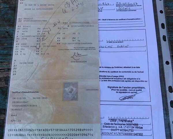 Сірий Рено Гранд Сценік, об'ємом двигуна 1.6 л та пробігом 150 тис. км за 16700 $, фото 12 на Automoto.ua