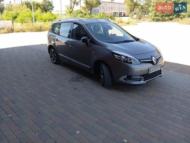 Серый Рено Гранд Сценик, объемом двигателя 1.5 л и пробегом 202 тыс. км за 12900 $, фото 7 на Automoto.ua