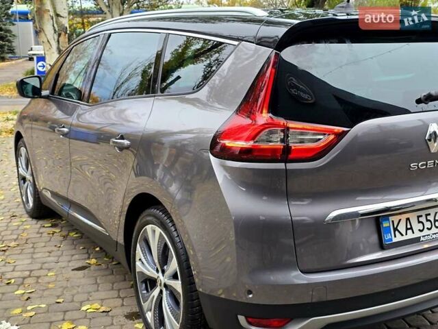 Серый Рено Гранд Сценик, объемом двигателя 1.6 л и пробегом 188 тыс. км за 17500 $, фото 16 на Automoto.ua