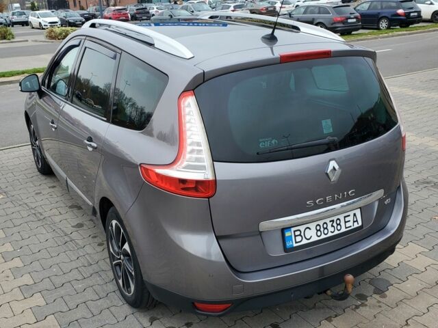 Серый Рено Гранд Сценик, объемом двигателя 1.5 л и пробегом 269 тыс. км за 10750 $, фото 7 на Automoto.ua