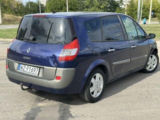 Синий Рено Гранд Сценик, объемом двигателя 0 л и пробегом 123 тыс. км за 2100 $, фото 2 на Automoto.ua