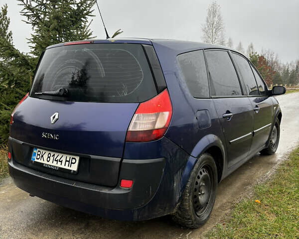 Синий Рено Гранд Сценик, объемом двигателя 1.6 л и пробегом 359 тыс. км за 4500 $, фото 3 на Automoto.ua