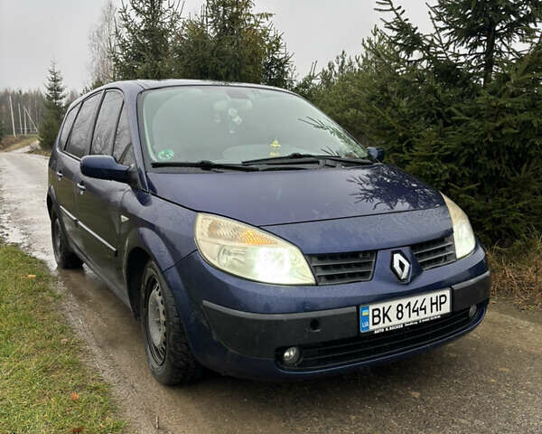 Синий Рено Гранд Сценик, объемом двигателя 1.6 л и пробегом 359 тыс. км за 4500 $, фото 1 на Automoto.ua