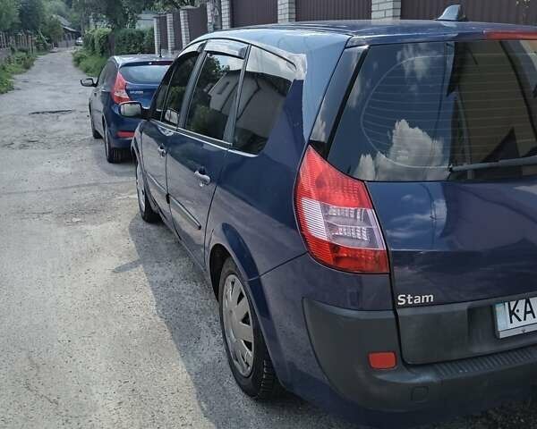 Синій Рено Гранд Сценік, об'ємом двигуна 1.6 л та пробігом 227 тис. км за 4500 $, фото 7 на Automoto.ua