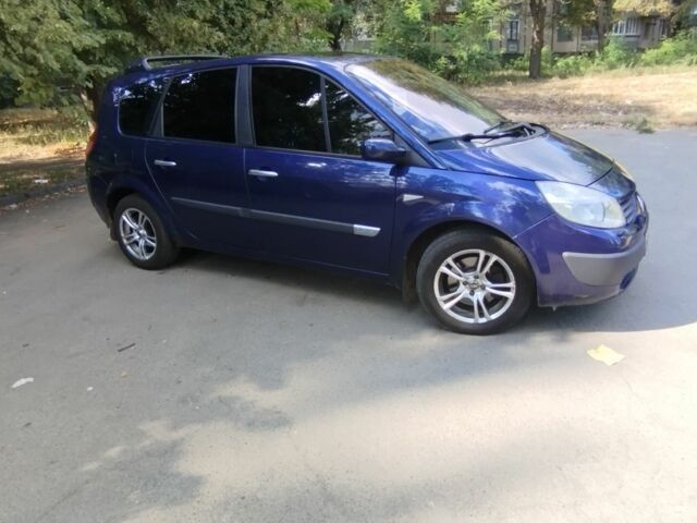 Синий Рено Гранд Сценик, объемом двигателя 2 л и пробегом 198 тыс. км за 5600 $, фото 15 на Automoto.ua