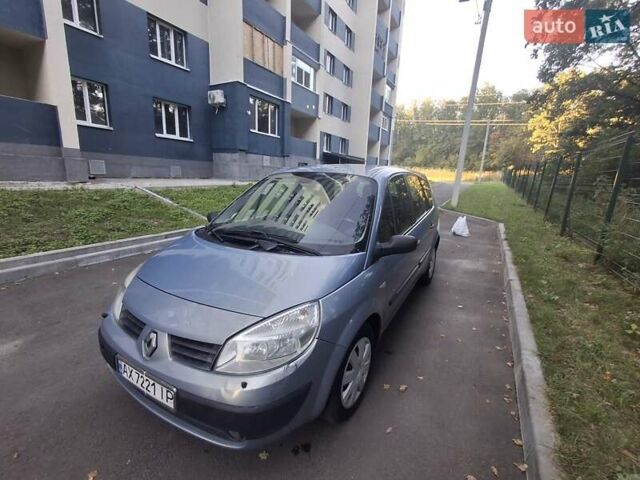 Синій Рено Гранд Сценік, об'ємом двигуна 1.59 л та пробігом 322 тис. км за 4400 $, фото 13 на Automoto.ua