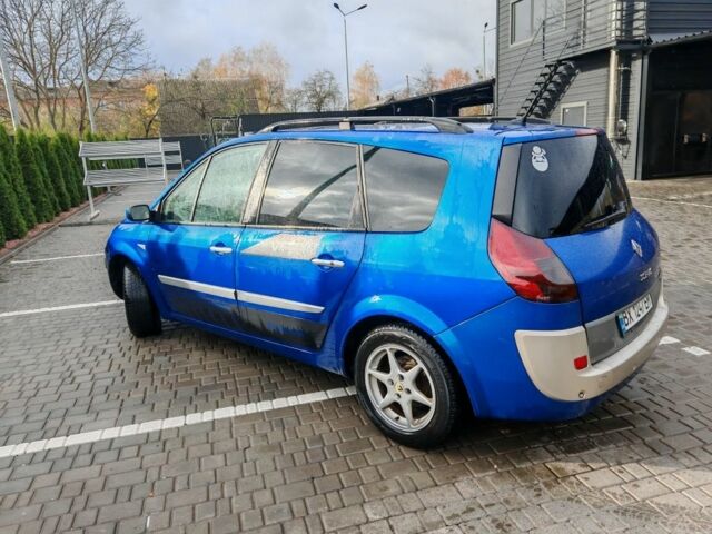 Синий Рено Гранд Сценик, объемом двигателя 1.9 л и пробегом 238 тыс. км за 5300 $, фото 18 на Automoto.ua