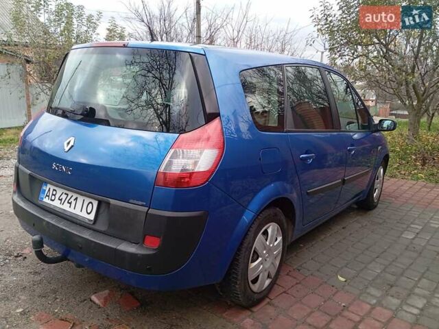 Синий Рено Гранд Сценик, объемом двигателя 1.6 л и пробегом 268 тыс. км за 4900 $, фото 2 на Automoto.ua