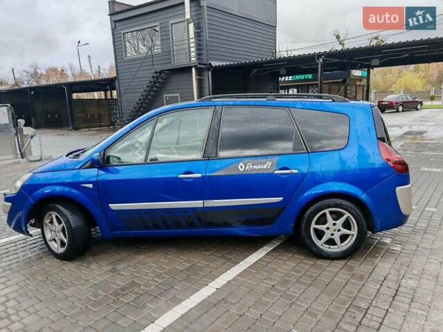 Синий Рено Гранд Сценик, объемом двигателя 1.9 л и пробегом 238 тыс. км за 4900 $, фото 3 на Automoto.ua