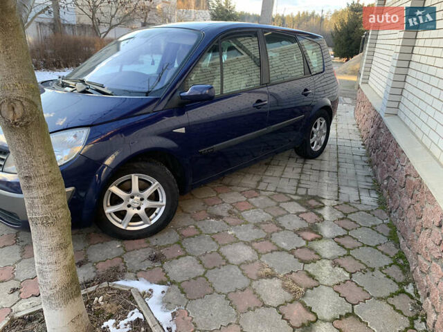 Синій Рено Гранд Сценік, об'ємом двигуна 1.6 л та пробігом 217 тис. км за 4350 $, фото 5 на Automoto.ua