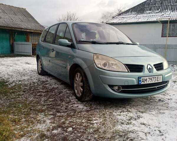 Синий Рено Гранд Сценик, объемом двигателя 2 л и пробегом 225 тыс. км за 5600 $, фото 17 на Automoto.ua