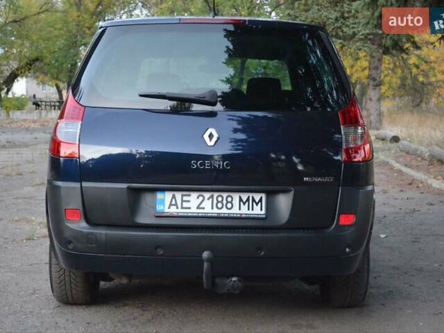 Синий Рено Гранд Сценик, объемом двигателя 1.6 л и пробегом 260 тыс. км за 5600 $, фото 4 на Automoto.ua