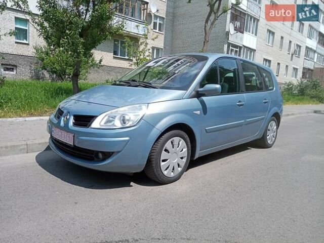 Синий Рено Гранд Сценик, объемом двигателя 1.9 л и пробегом 210 тыс. км за 5700 $, фото 1 на Automoto.ua