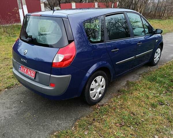 Синий Рено Гранд Сценик, объемом двигателя 1.6 л и пробегом 183 тыс. км за 5750 $, фото 3 на Automoto.ua