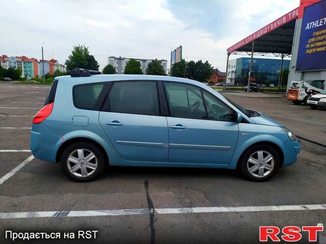 Синий Рено Гранд Сценик, объемом двигателя 1.5 л и пробегом 187 тыс. км за 5255 $, фото 1 на Automoto.ua