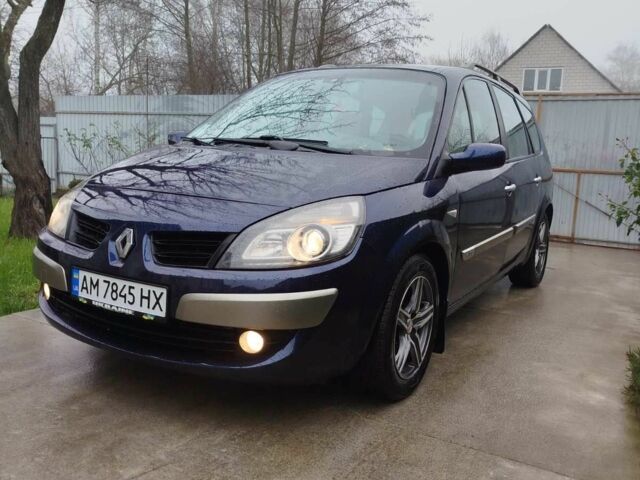 Синій Рено Гранд Сценік, об'ємом двигуна 1.5 л та пробігом 268 тис. км за 5150 $, фото 1 на Automoto.ua