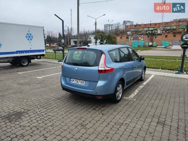 Синий Рено Гранд Сценик, объемом двигателя 1.6 л и пробегом 242 тыс. км за 8000 $, фото 2 на Automoto.ua
