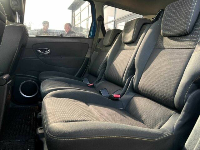 Синий Рено Гранд Сценик, объемом двигателя 1.5 л и пробегом 193 тыс. км за 7000 $, фото 14 на Automoto.ua