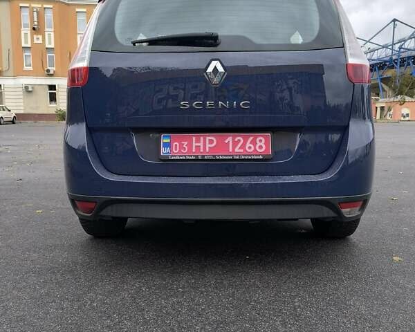 Синий Рено Гранд Сценик, объемом двигателя 1.6 л и пробегом 260 тыс. км за 7300 $, фото 4 на Automoto.ua