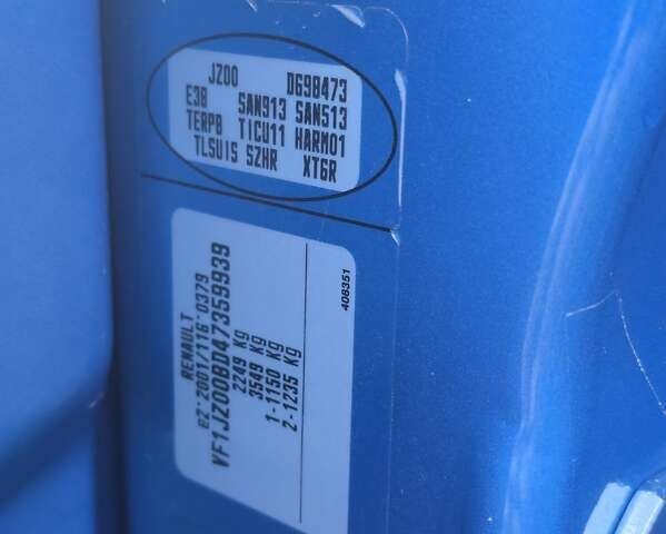 Синій Рено Гранд Сценік, об'ємом двигуна 1.6 л та пробігом 231 тис. км за 8900 $, фото 19 на Automoto.ua