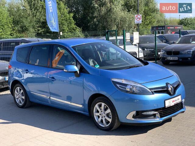 Синій Рено Гранд Сценік, об'ємом двигуна 1.6 л та пробігом 311 тис. км за 9155 $, фото 6 на Automoto.ua