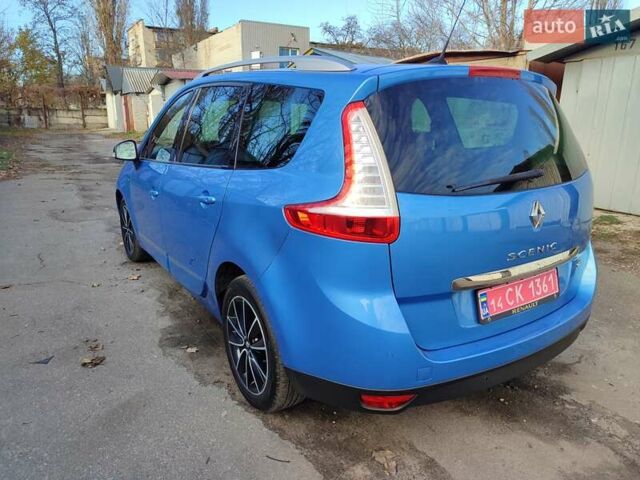 Синий Рено Гранд Сценик, объемом двигателя 1.6 л и пробегом 209 тыс. км за 9800 $, фото 6 на Automoto.ua