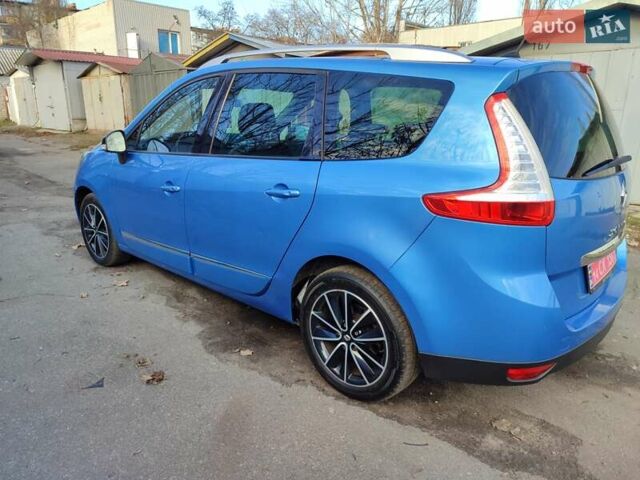 Синий Рено Гранд Сценик, объемом двигателя 1.6 л и пробегом 209 тыс. км за 9800 $, фото 5 на Automoto.ua