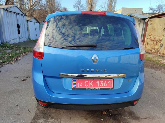 Синий Рено Гранд Сценик, объемом двигателя 1.6 л и пробегом 209 тыс. км за 9650 $, фото 5 на Automoto.ua