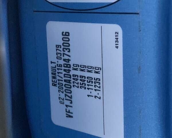 Синій Рено Гранд Сценік, об'ємом двигуна 1.6 л та пробігом 312 тис. км за 9255 $, фото 62 на Automoto.ua