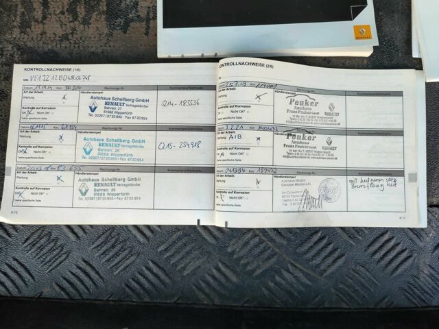 Синий Рено Гранд Сценик, объемом двигателя 1.6 л и пробегом 209 тыс. км за 9650 $, фото 23 на Automoto.ua